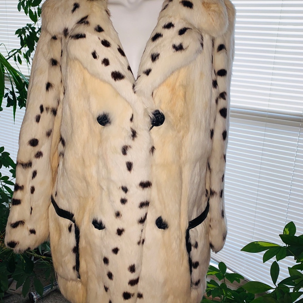Groovy Vintage Rabbit Coat